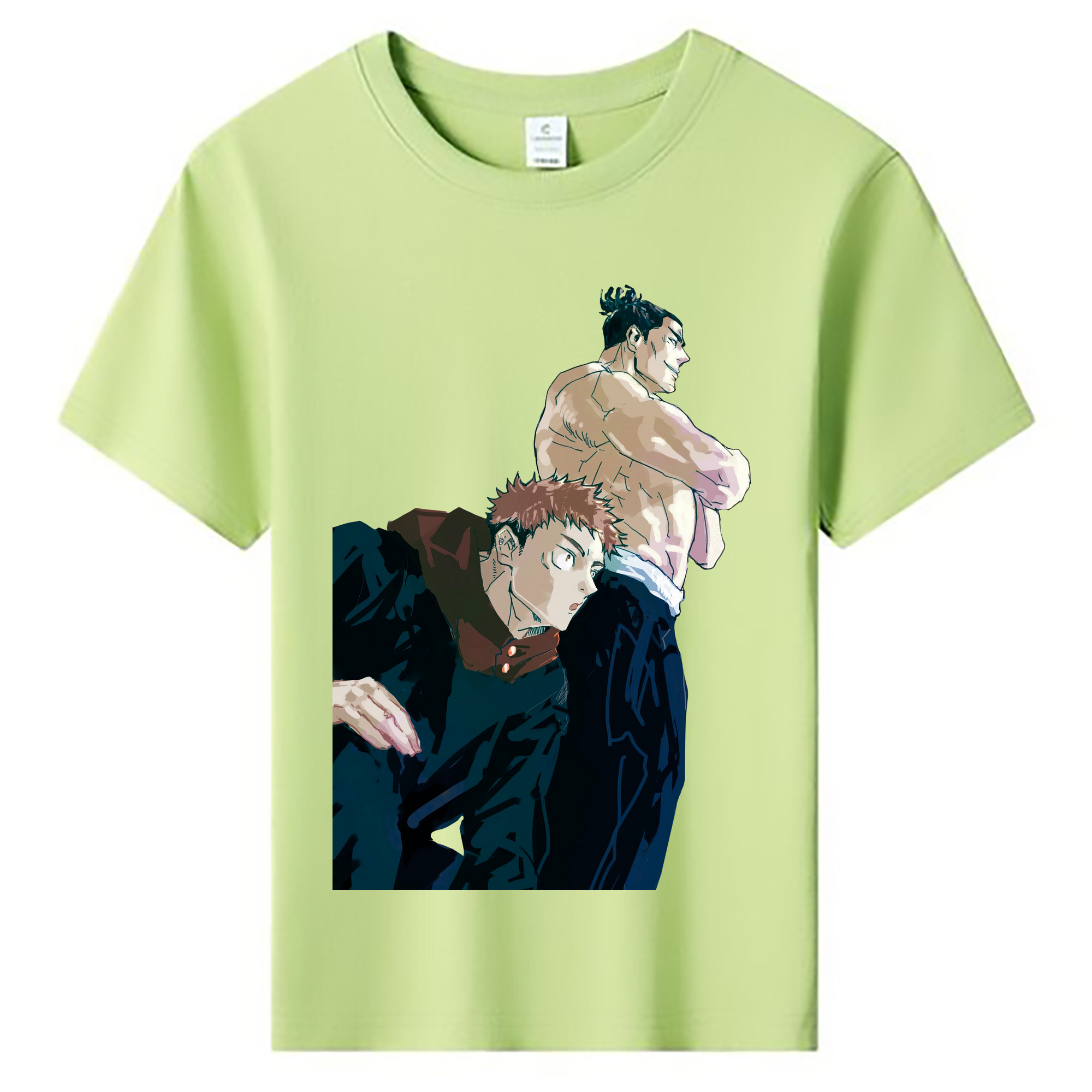 （画像用） 呪術廻戦 Jujutsu Kaisen 綿100％キッズTシャツ（フロントプリント）